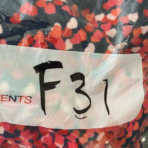 Janie and Jack girls 3 peter pan neck fit flare dress pink hearts sleeveless - Picture 7 of 7